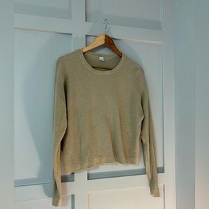 Twik Waffle Knit Long Sleeve Top